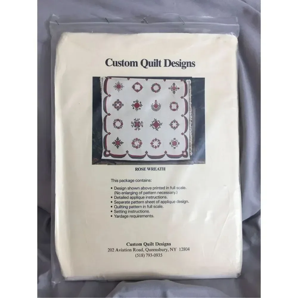 Vintage Custom Quilt Design Pattern